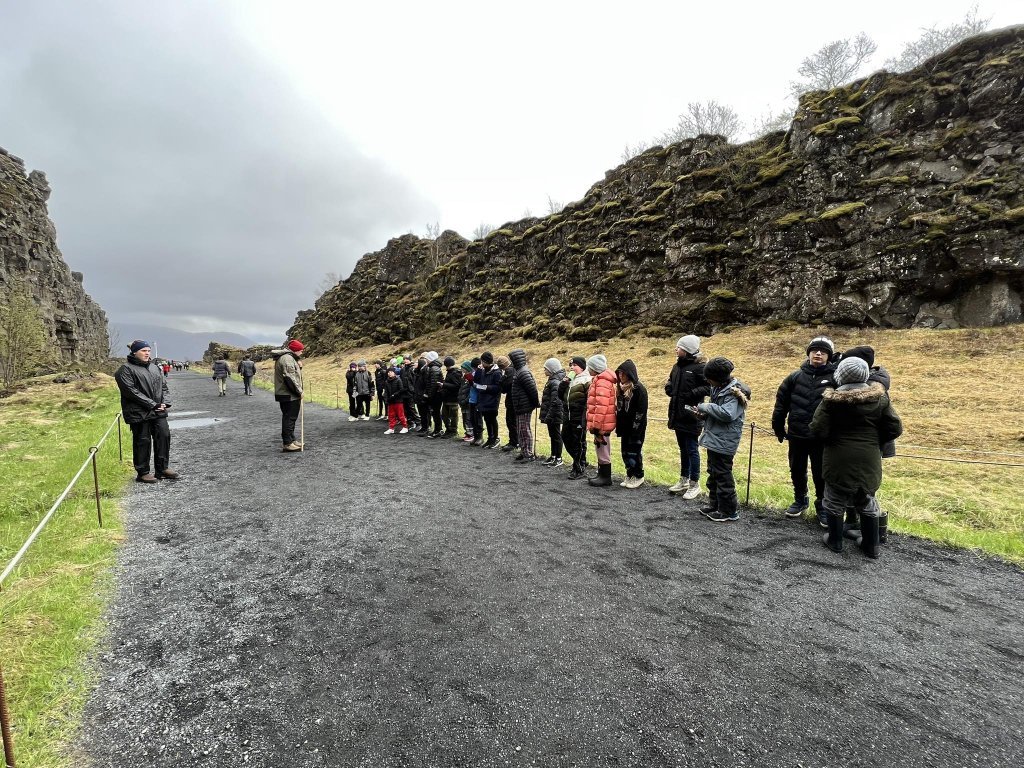 Vorferð 5. bekkjar á Þingvelli