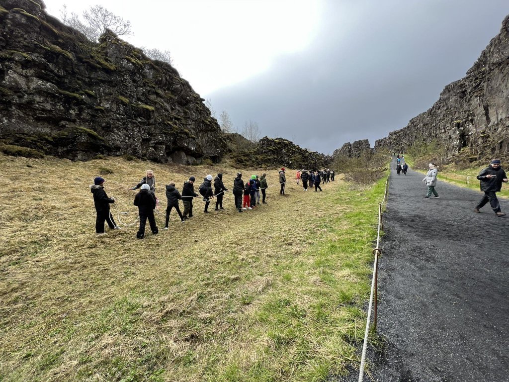 Vorferð 5. bekkjar á Þingvelli