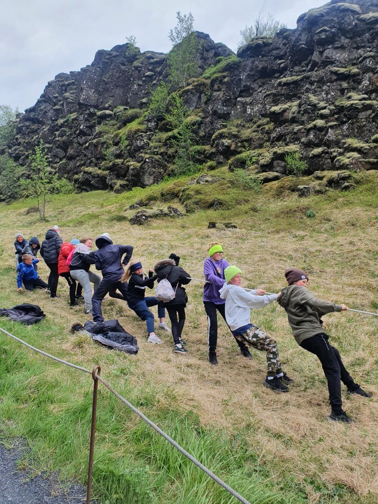 Vorferð 5. bekkjar á Þingvelli